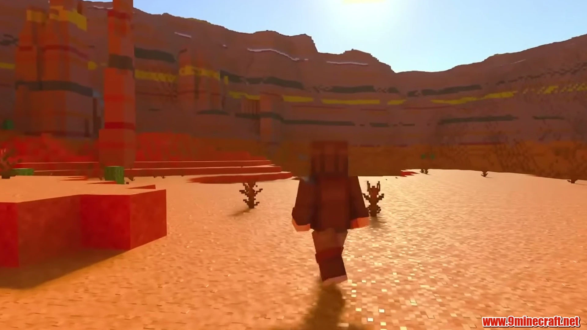Top 10 Mountain Crater &Amp; Valley Building Seeds For Minecraft 26.2 – Java &Amp; Bedrock Edition 2 Badlands canyon basin & mesa plateau - minecraft seed 2417185043