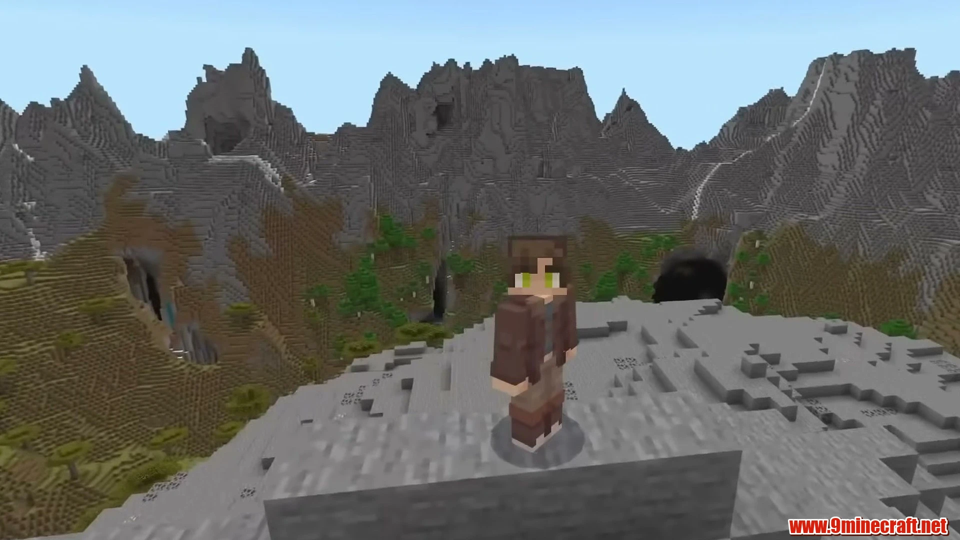 Top 10 Mountain Crater &Amp; Valley Building Seeds For Minecraft 26.2 – Java &Amp; Bedrock Edition 6 Jagged mountain caldera & lush valley ring - minecraft seed 936368748258865507