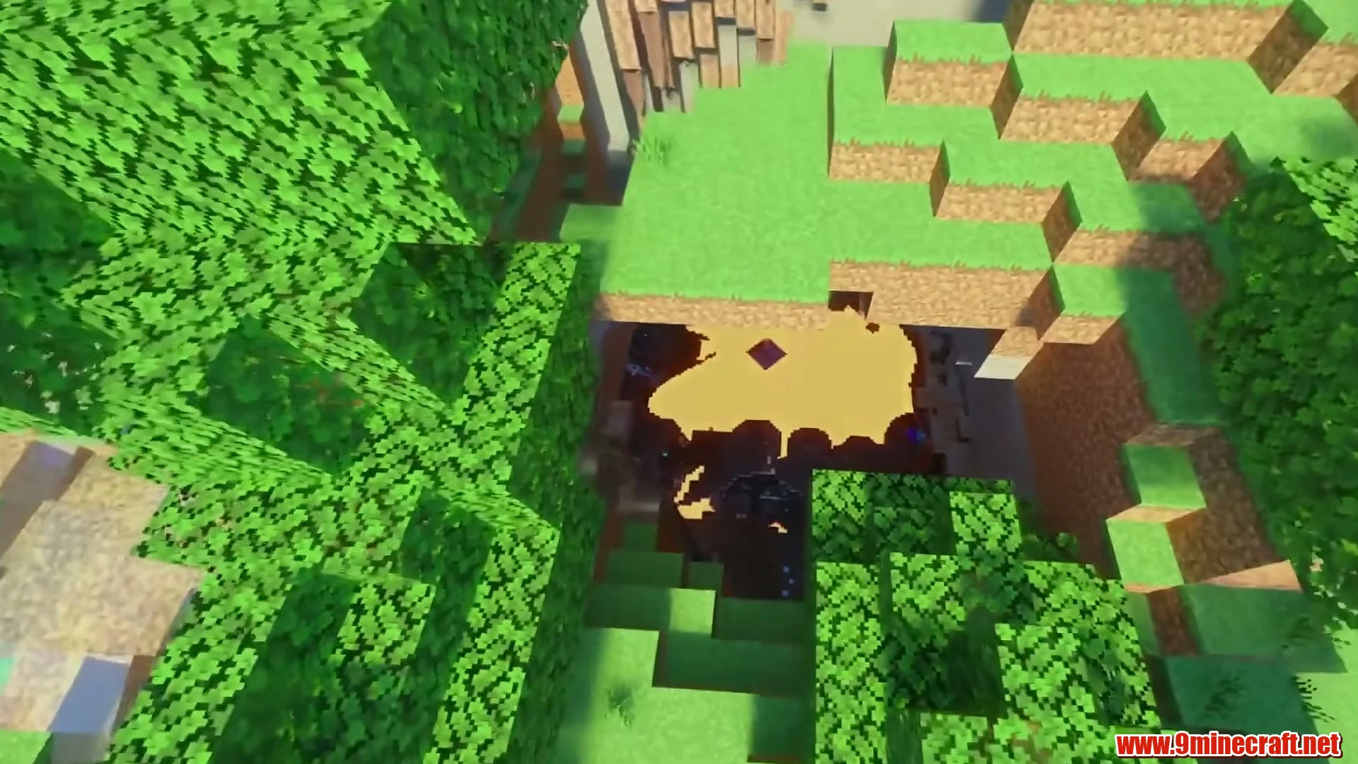 Top 10 Mountain Crater &Amp; Valley Building Seeds For Minecraft 26.2 – Java &Amp; Bedrock Edition 17 Natural moat island & dark forest basin - minecraft seed 4489057056054590644
