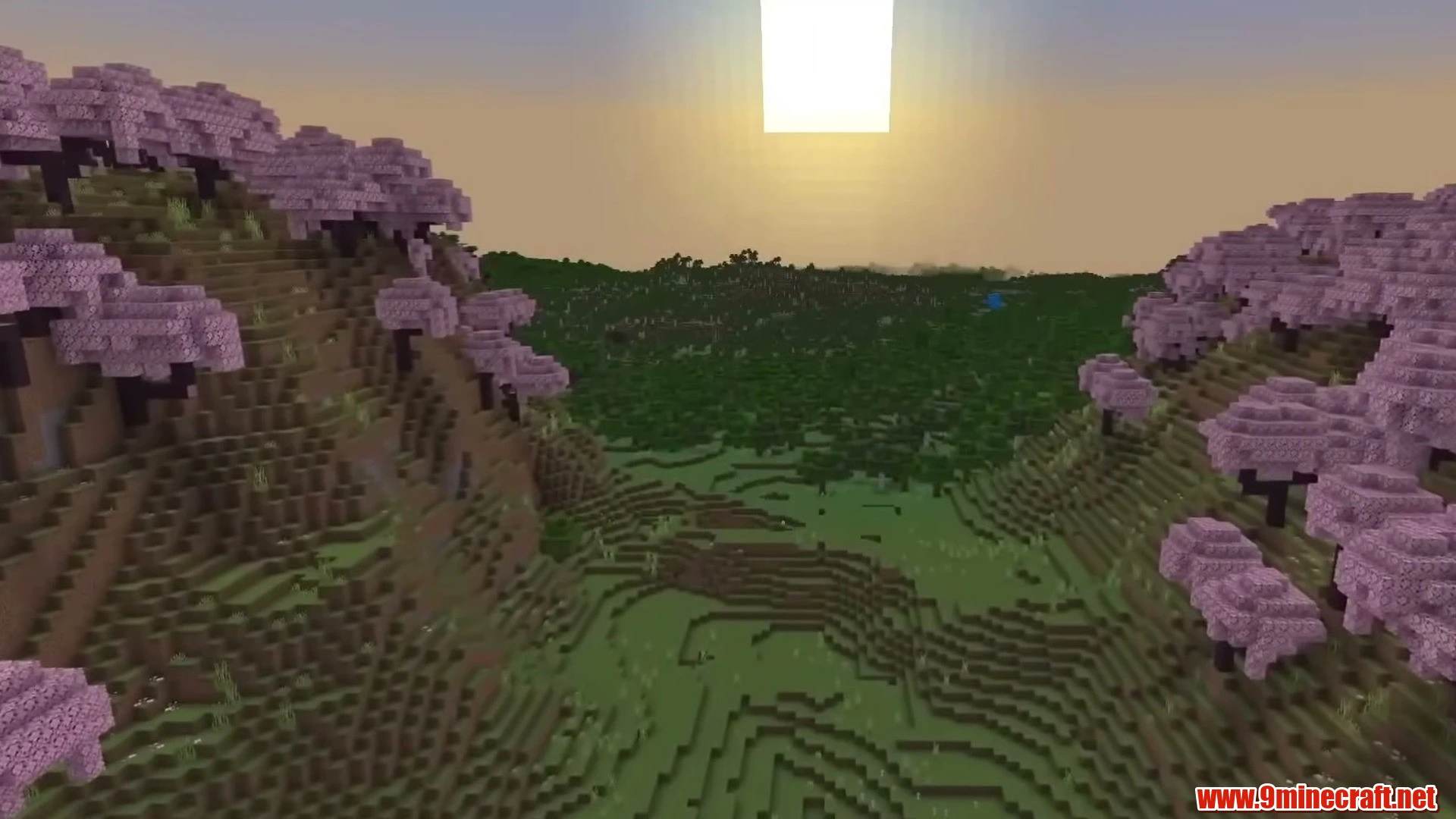 Top 10 Mountain Crater &Amp; Valley Building Seeds For Minecraft 26.2 – Java &Amp; Bedrock Edition 20 Double cherry crest & rolling river meadow - minecraft seed -4769658868568477724