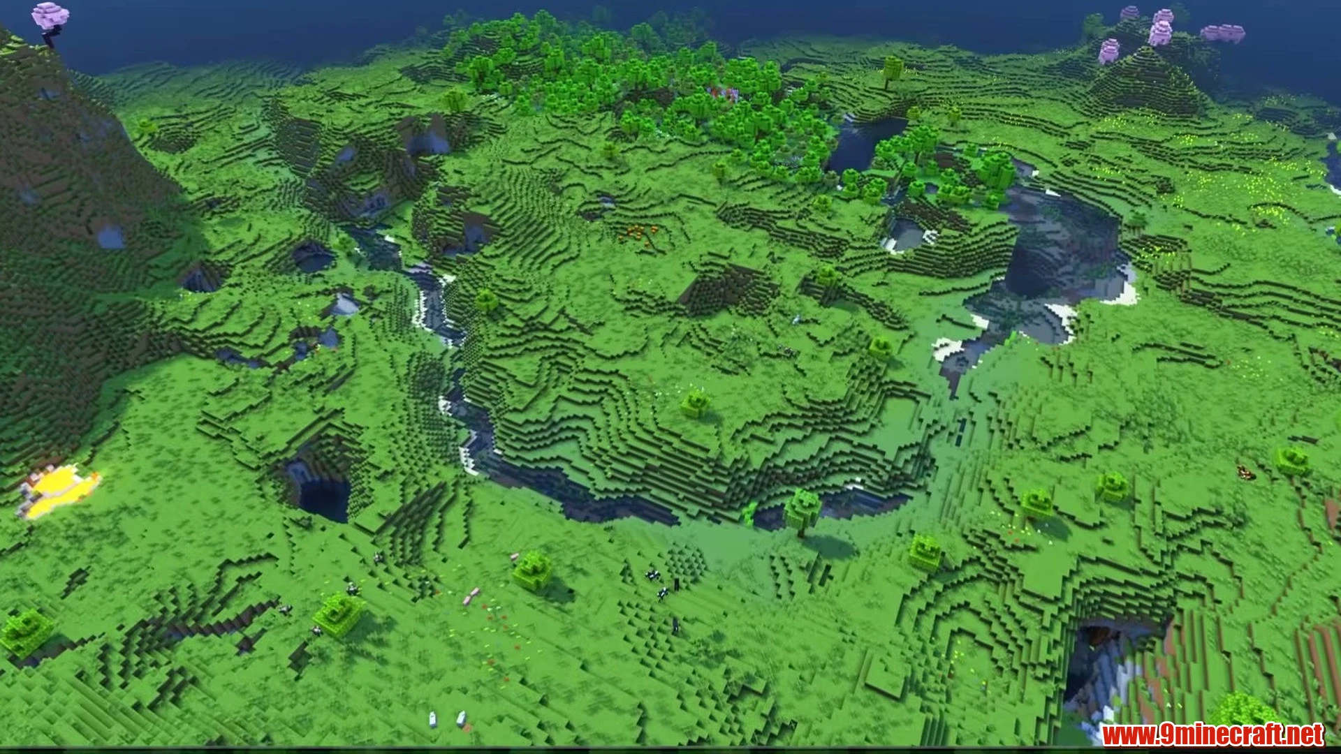 Top 10 Ultimate Building Canvas Seeds For Minecraft 26.2 – Java &Amp; Bedrock Edition 19 Pillager outpost ridge & badlands frontier - minecraft seed 23