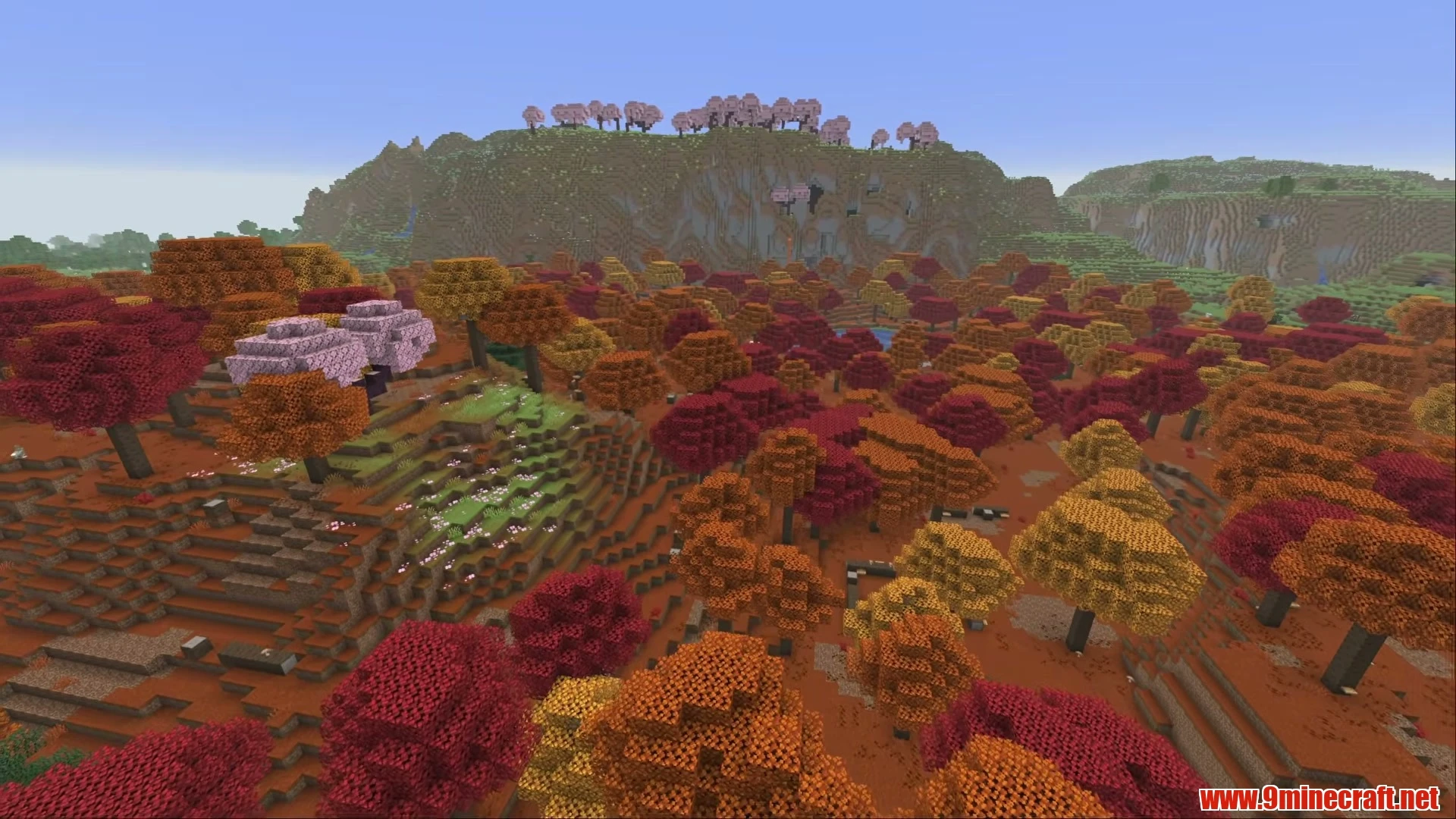 Top 5 Epic Village Starter Seeds For Minecraft 26.3 – Java &Amp; Bedrock Edition 9 Lake island blacksmith village & pale oak campsite - minecraft 26. 3 seed -4696916708035556965 view 2