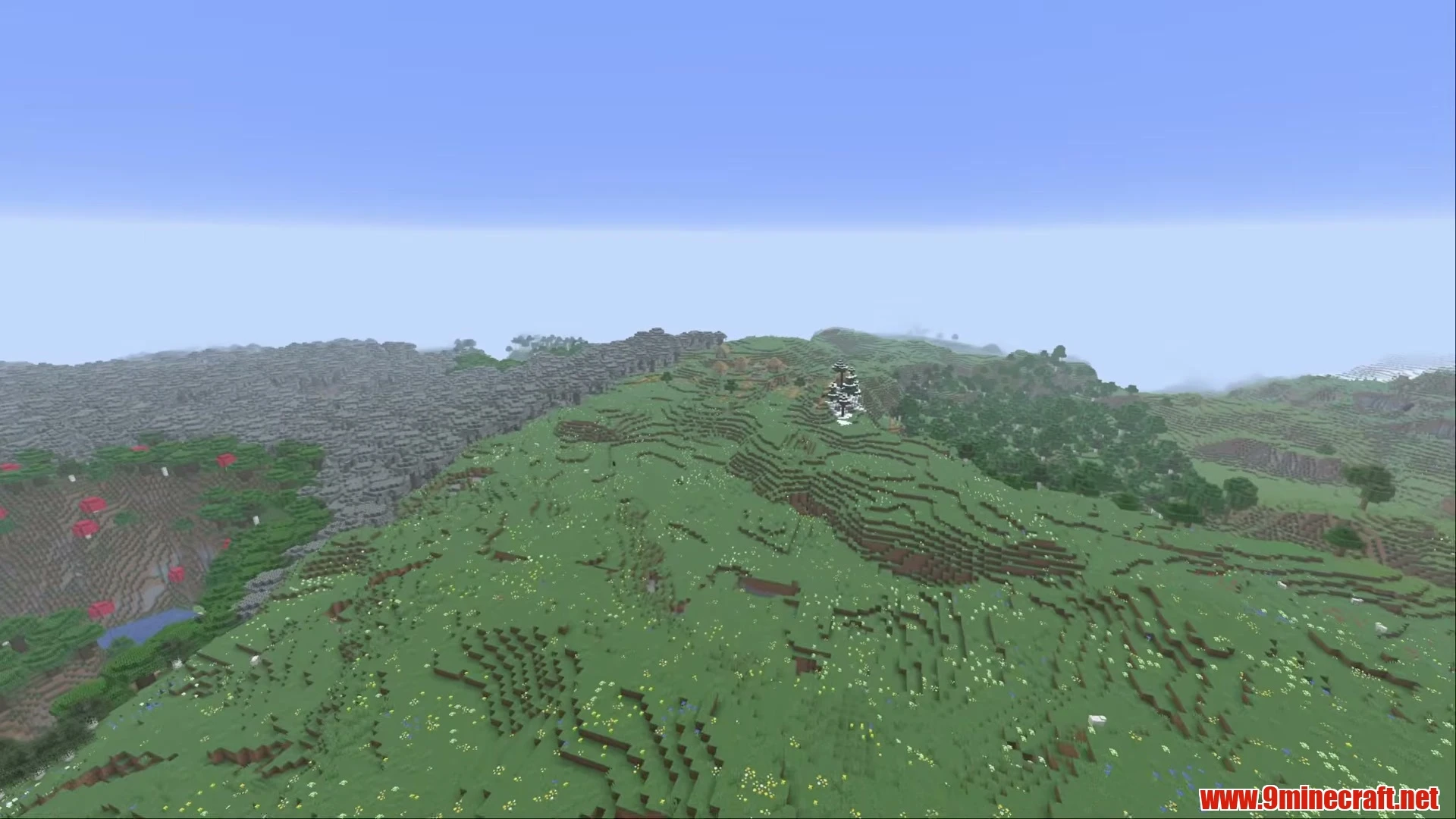Top 5 Epic Village Starter Seeds For Minecraft 26.3 – Java &Amp; Bedrock Edition 12 Roofed forest dual villages & woodland mansion - minecraft 26. 3 seed 4374896627388464667 view 2