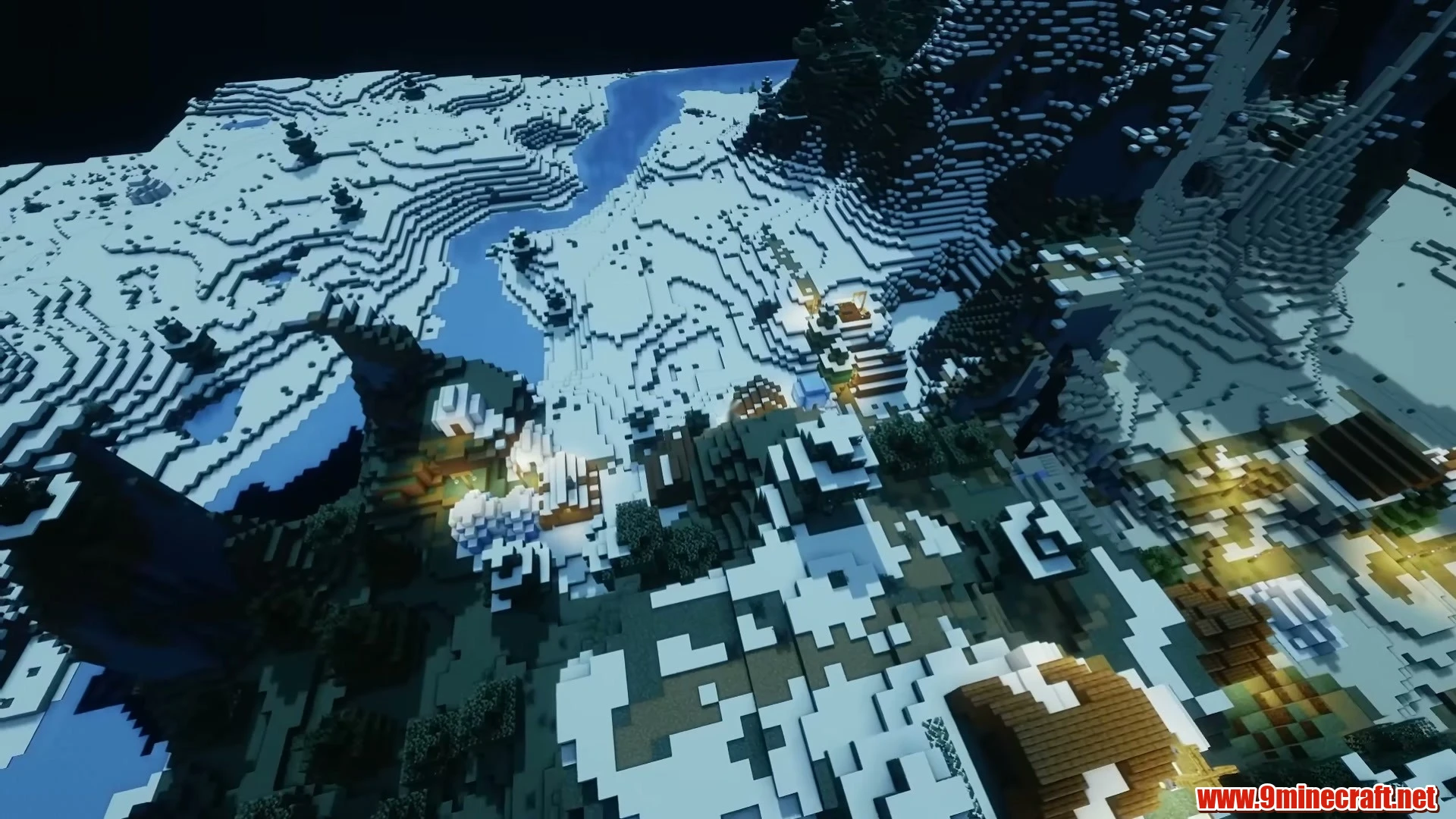 Extreme cliffside overhang desert village - minecraft 26. 3 seed 9222527611924693493