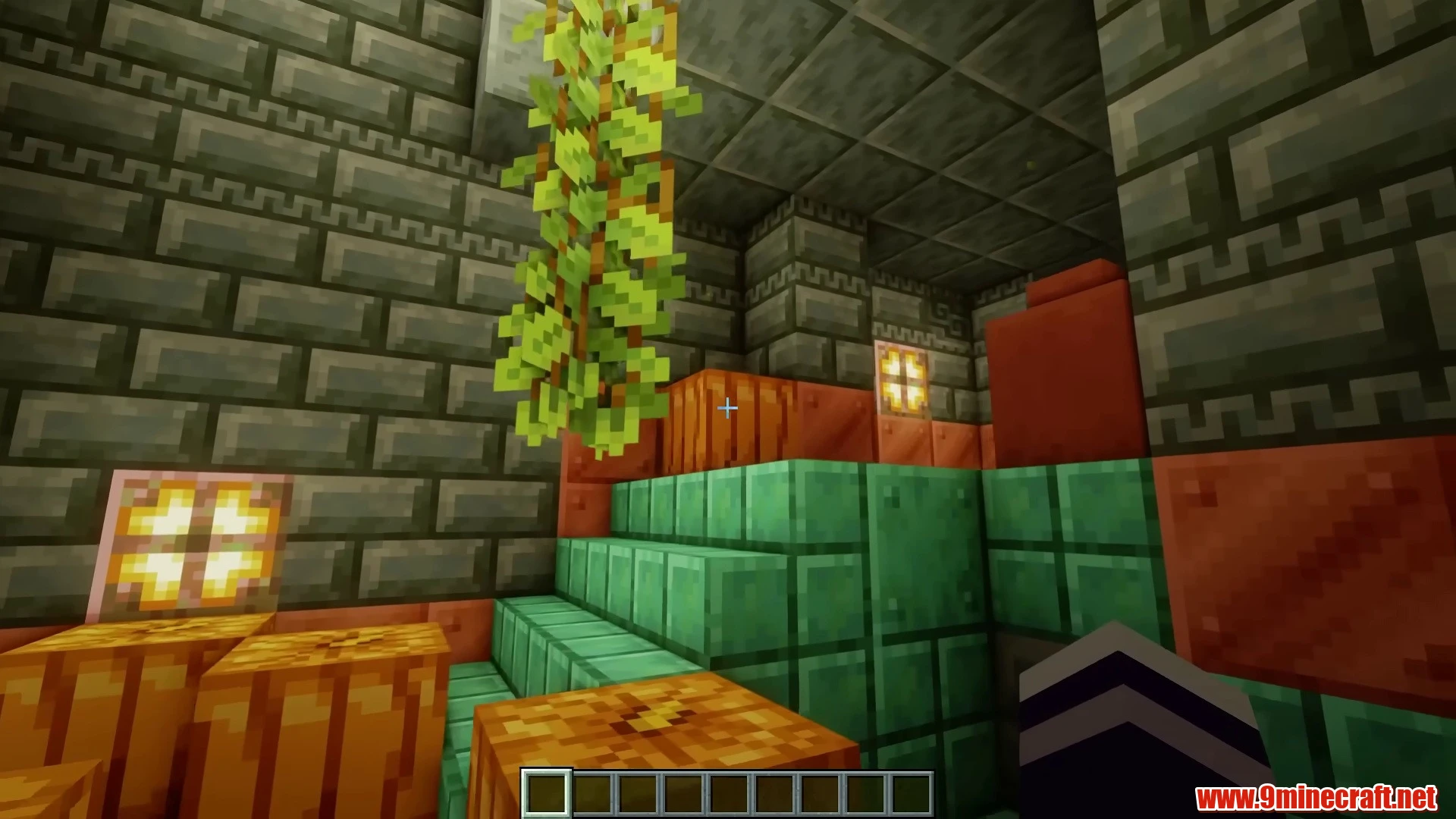 The almost natural copper golem chamber - minecraft 26. 3 seed -400482506605147602 trial chamber vault room