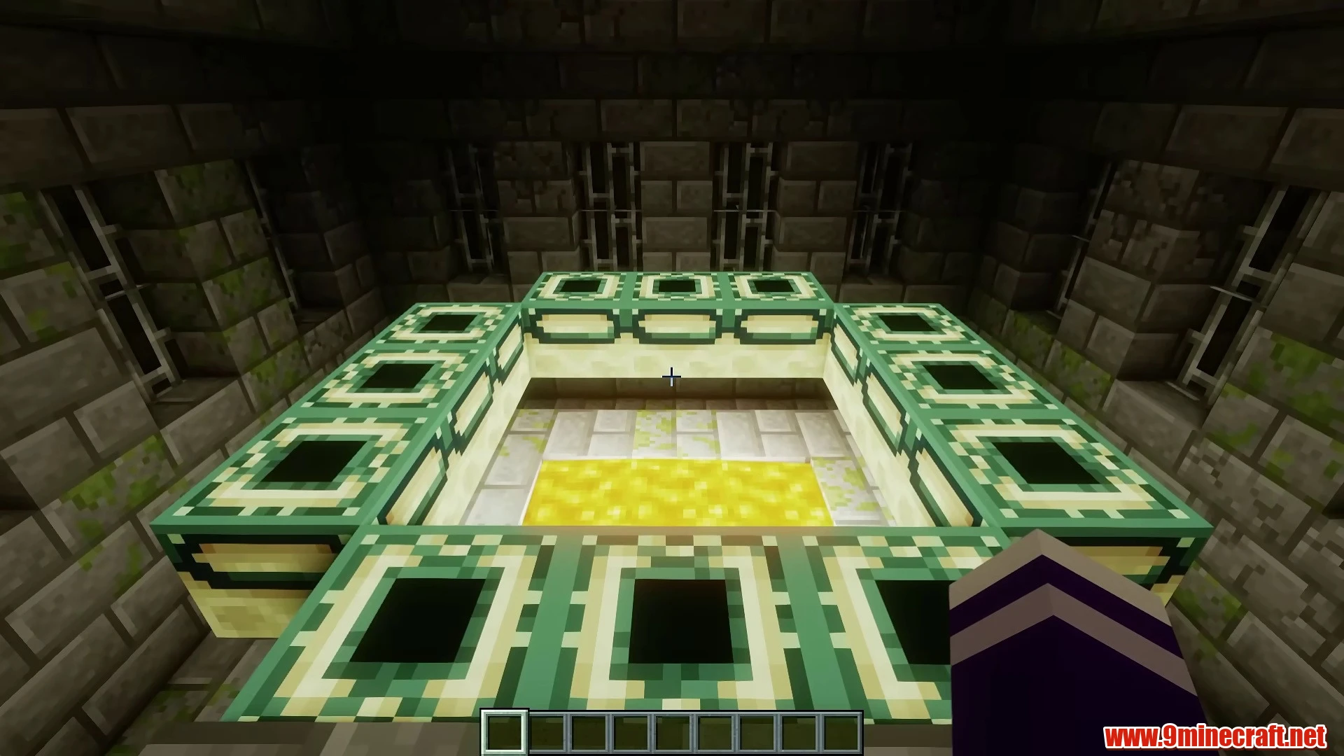 The world's smallest stronghold - minecraft 26. 3 seed 997135718841701891 end portal frame
