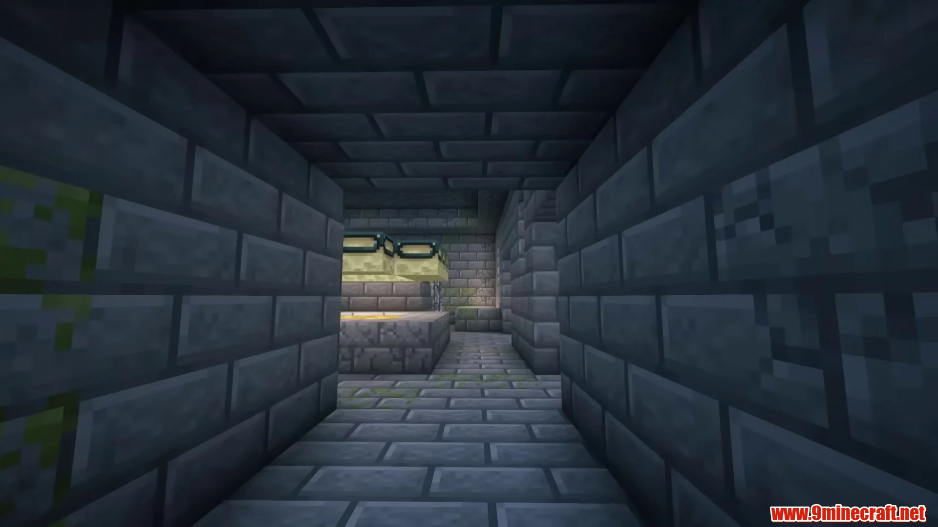Multi-doorway portal room crossroads - minecraft 26. 3 seed 189189163224018 corridor entry view